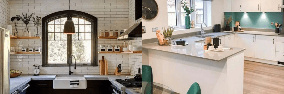 U Shaped Kitchen Ideas