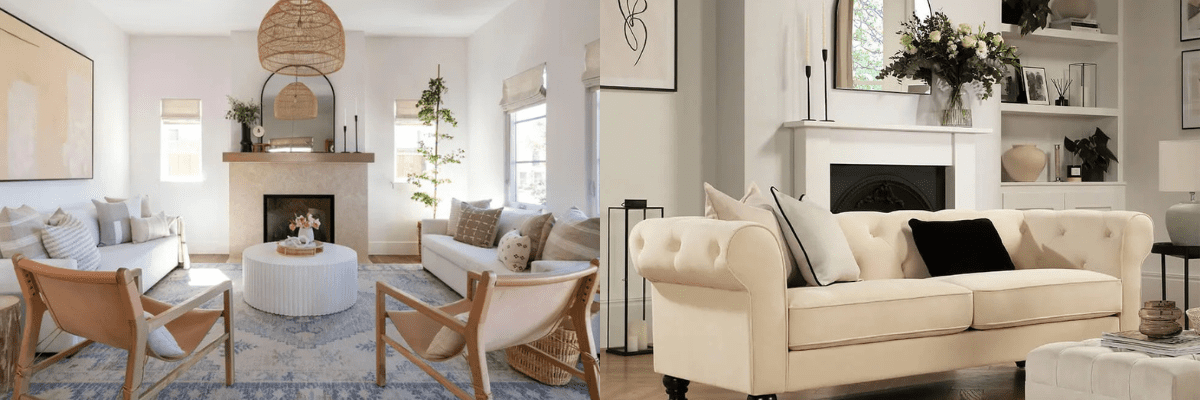 cream couch living room ideas
