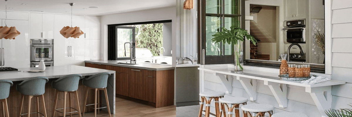 kitchen pass through ideas