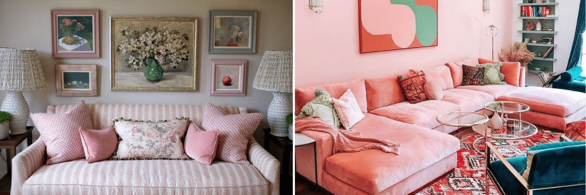 Pink Couch Living Room Ideas