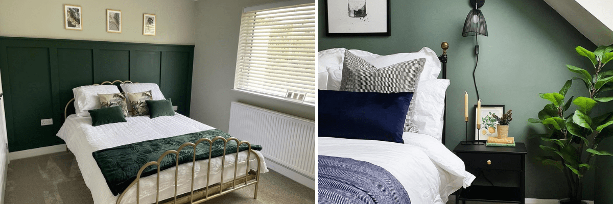 forest green bedroom ideas