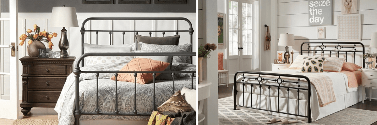 iron beds bedroom decorating ideas