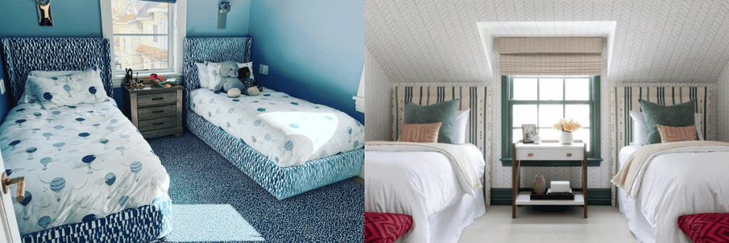 twin size bed ideas for small room