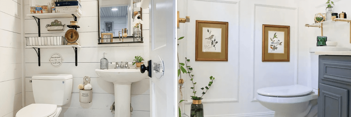 small half bathroom storage ideas