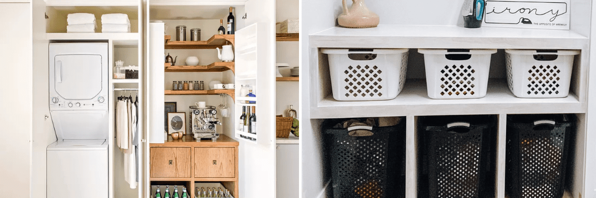 small laundry room storage ideas